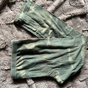 SO Camouflage Leggings - Green and Tan